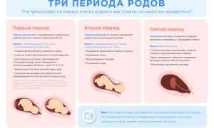 Особенности и правила ведения второго периода родов