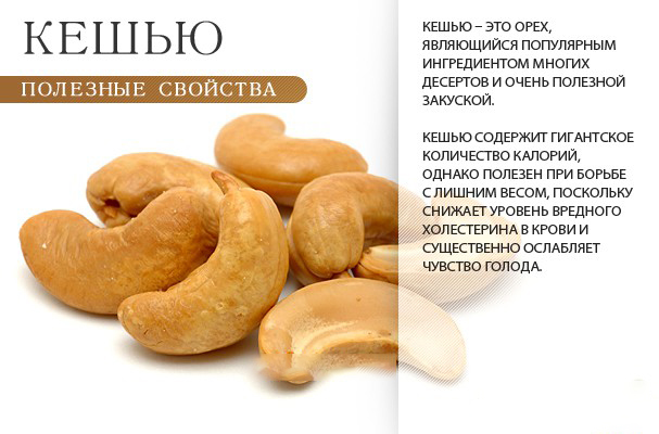 Кешью Польза кешью