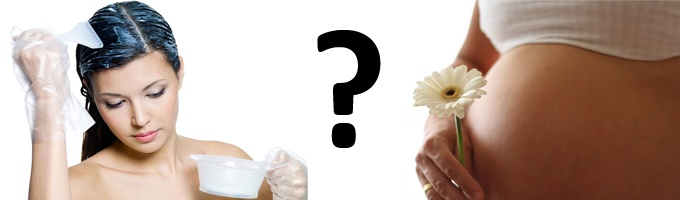 красить волосы на ранних сроках беременности