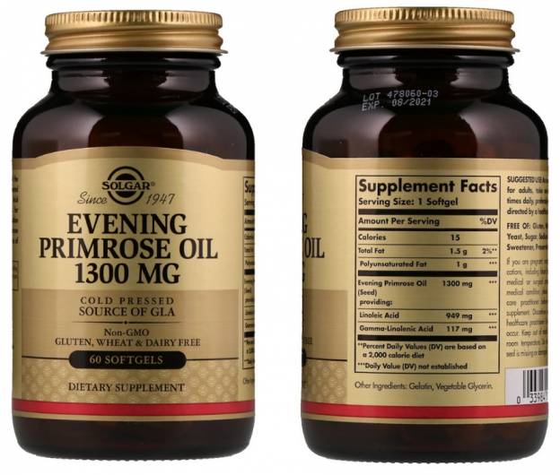 польза масла вечерней примулы