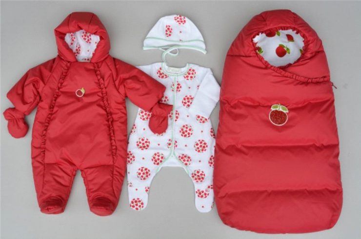 Одежда для новорожденного зимой