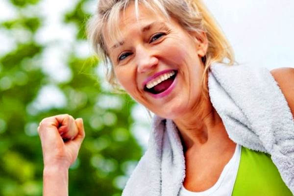 счастливая женщина