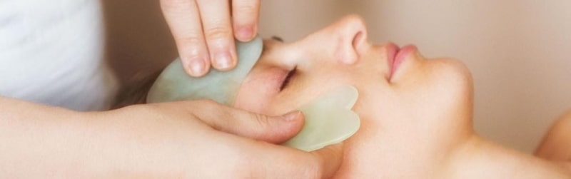 скребок из камня гуа ша