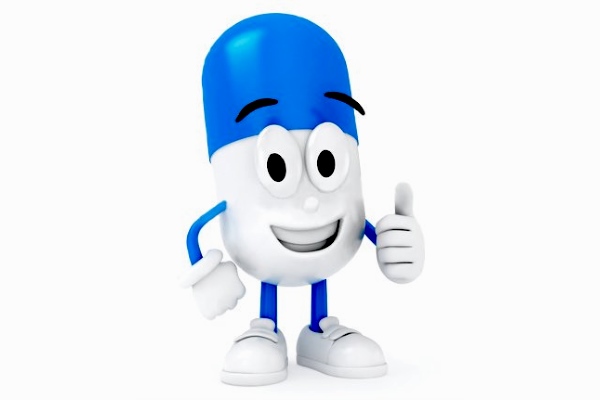 человечек-таблетка